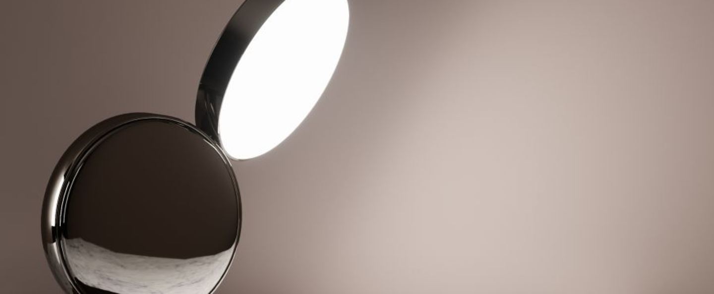 banner-image Lampe a poser optunia marron sombre led l18cm h58 5cm fontana arte normal