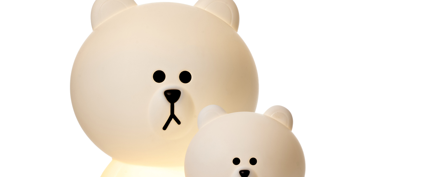 banner-image Lampe a poser ours enfant brown s blanc h40cm mr maria normal