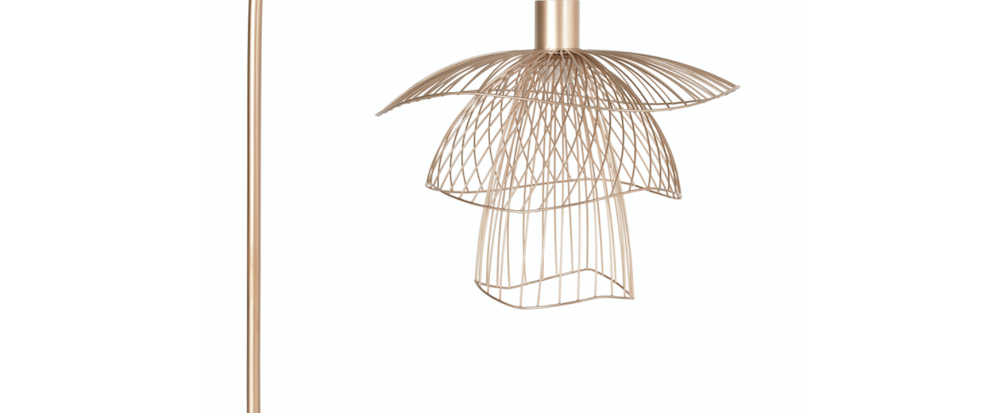 banner-image Lampe a poser papillon xs champagne l42cm h62cm forestier normal