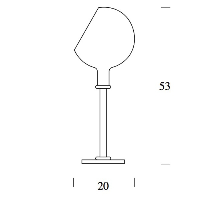 Parola gae aulenti fontanaarte m2658 v2689am luminaire lighting design signed 20050 product