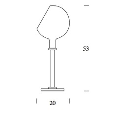 Parola gae aulenti fontanaarte m2658 v2689am luminaire lighting design signed 20050 thumb