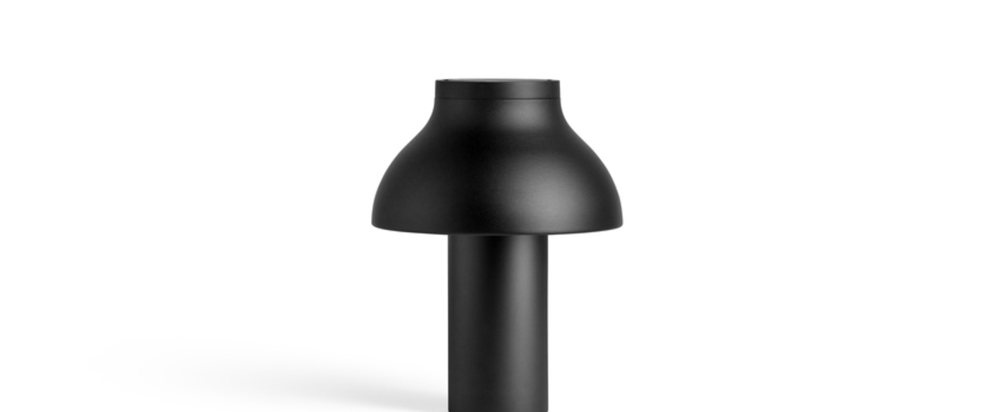 Lampe a poser pc s noir o25cm h33cm hay normal