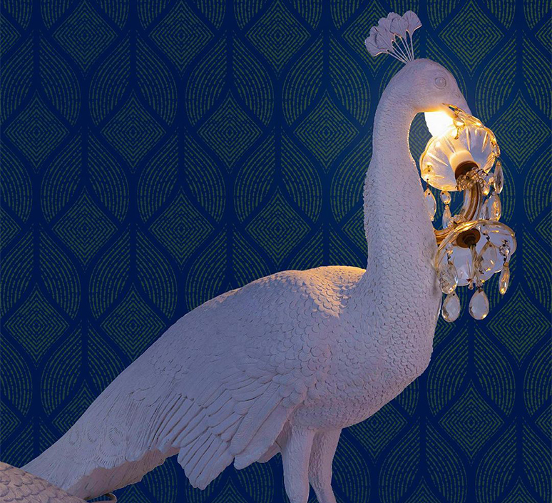 Peacock marcantonio raimondi malerba lampe a poser table lamp  seletti 14672  design signed nedgis 133229 product