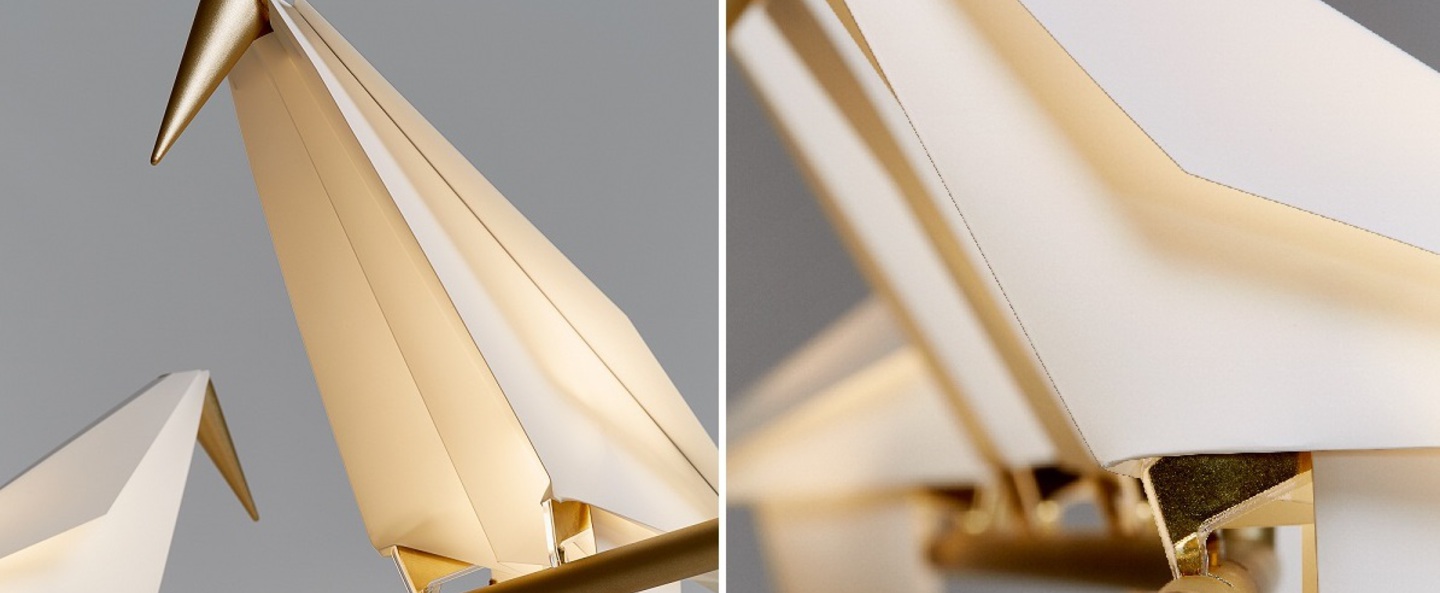 banner-image Lampe a poser perch light table blanc or h61 5cm moooi normal