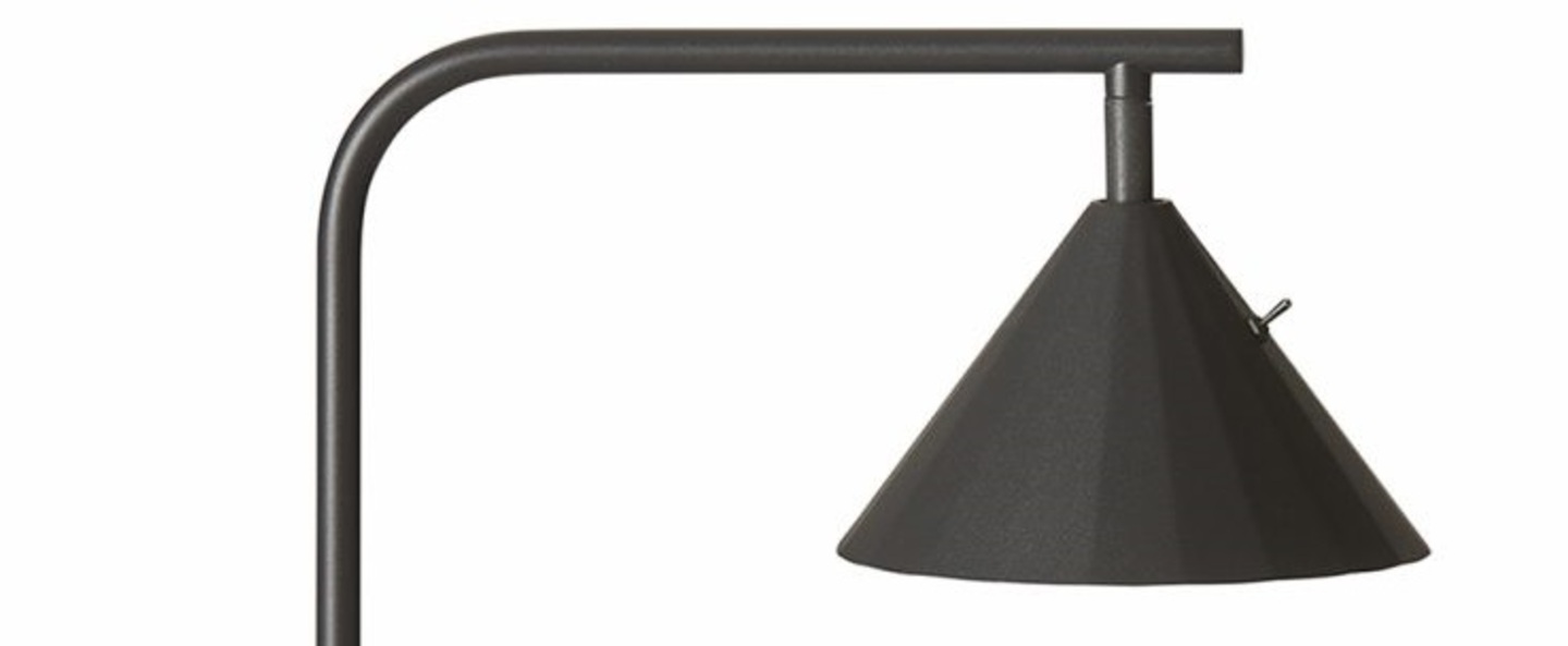 Lampe a poser rain noir l16cm h39cm cobankeryd normal