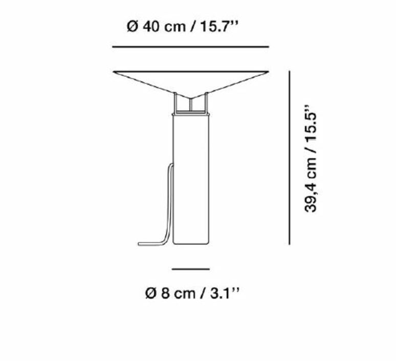 Rebound travertin dan yeffet lampe a poser table lamp  carpyen 1003012  design signed nedgis 156493 product