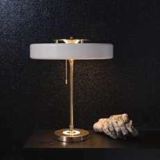 Revolve  lampe a poser table lamp  bert frank revolve table lamp white  design signed 36529 thumb