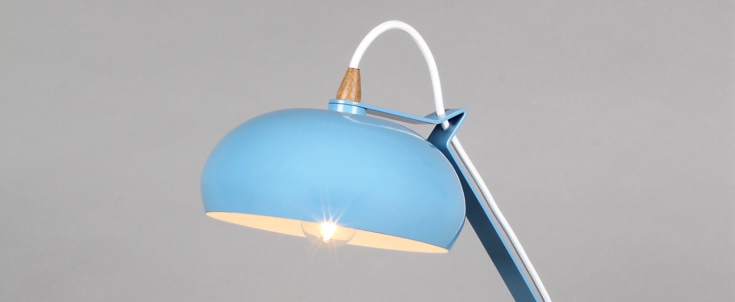 banner-image Lampe a poser rhoda tbs bleu h43cm lampari normal