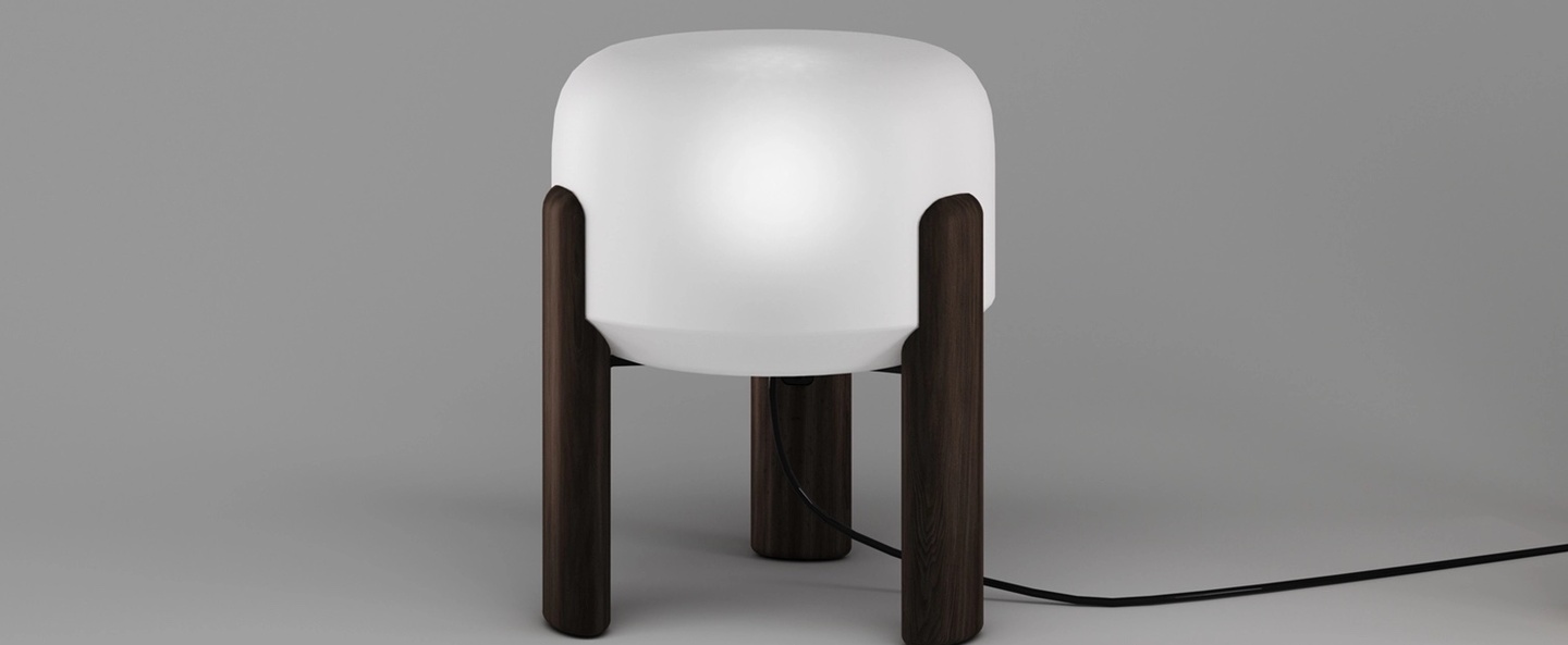 banner-image Lampe a poser sata noir et blanc o35cm h23cm vistosi normal
