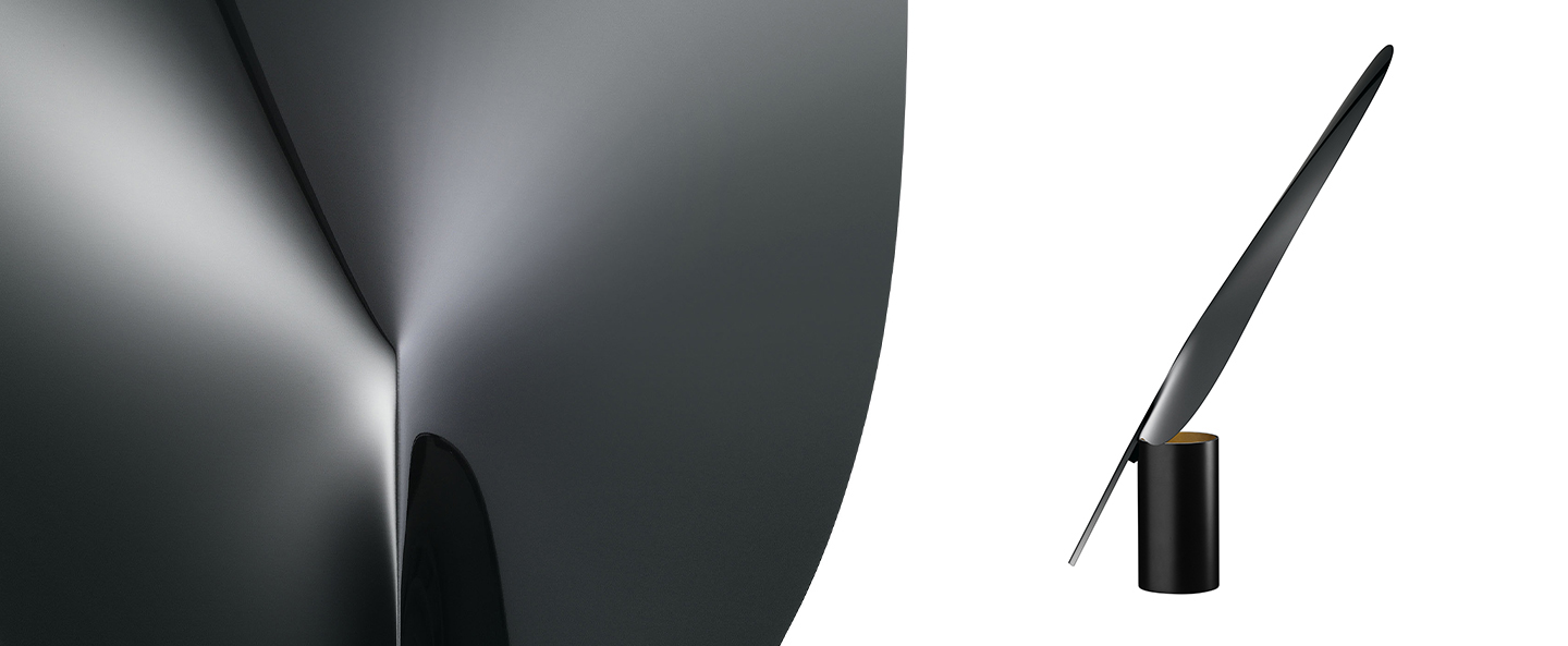 banner-image Lampe a poser serena chrome noir h63 4cm flos normal