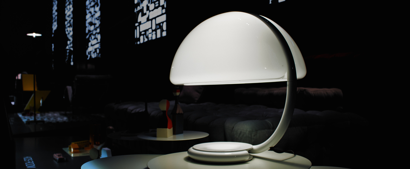 banner-image Lampe a poser serpente blanc h45cm martinelli luce normal