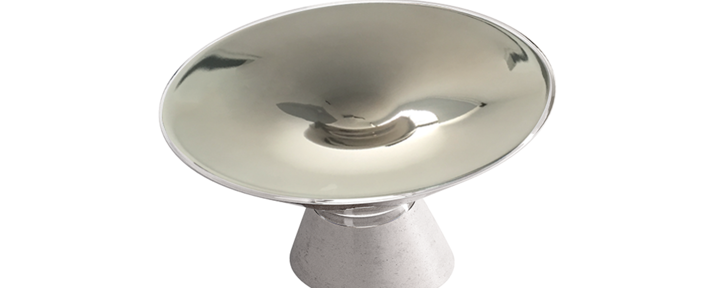 banner-image Lampe a poser shen argent led l37cm h24 5cm kundalini normal