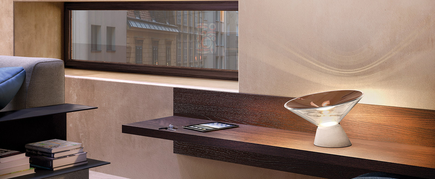 banner-image Lampe a poser shen bronze led l37cm h24 5cm kundalini normal