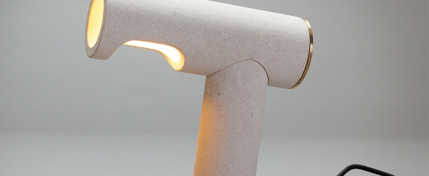 banner-image Lampe a poser simple light beige h25cm pulpo normal