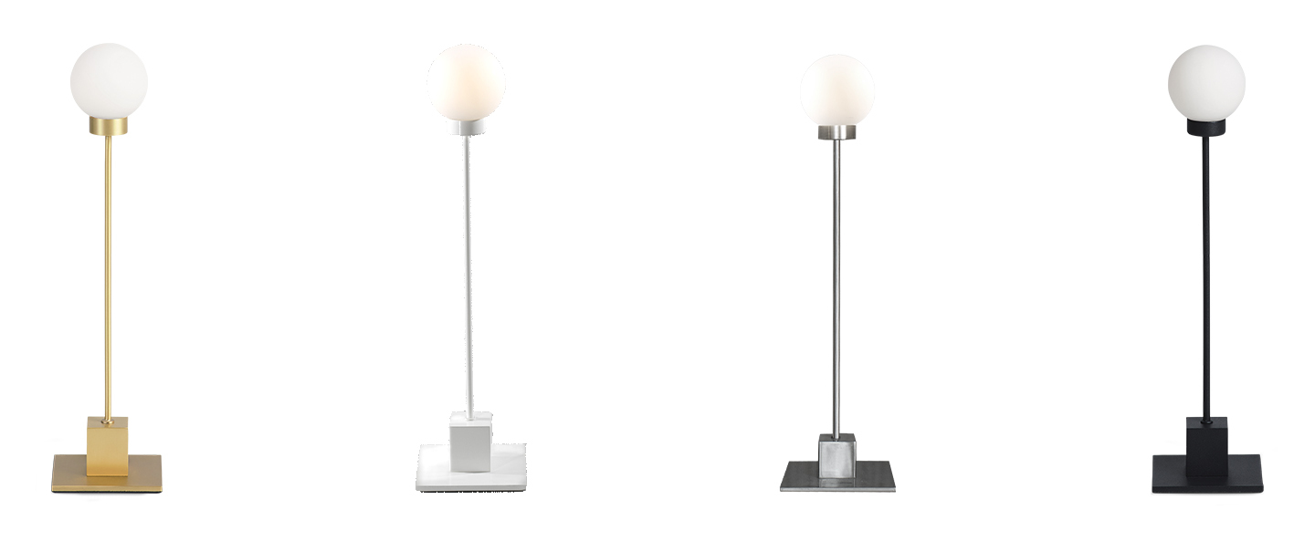 banner-image Lampe a poser snowball noir l10cm h41cm northern normal