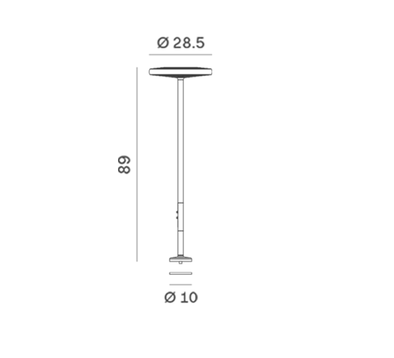 Sol t1 quel designer paolo rizzatto lampe a poser  rotaliana 1sot1 001 62 el1  design signed nedgis 181277 product