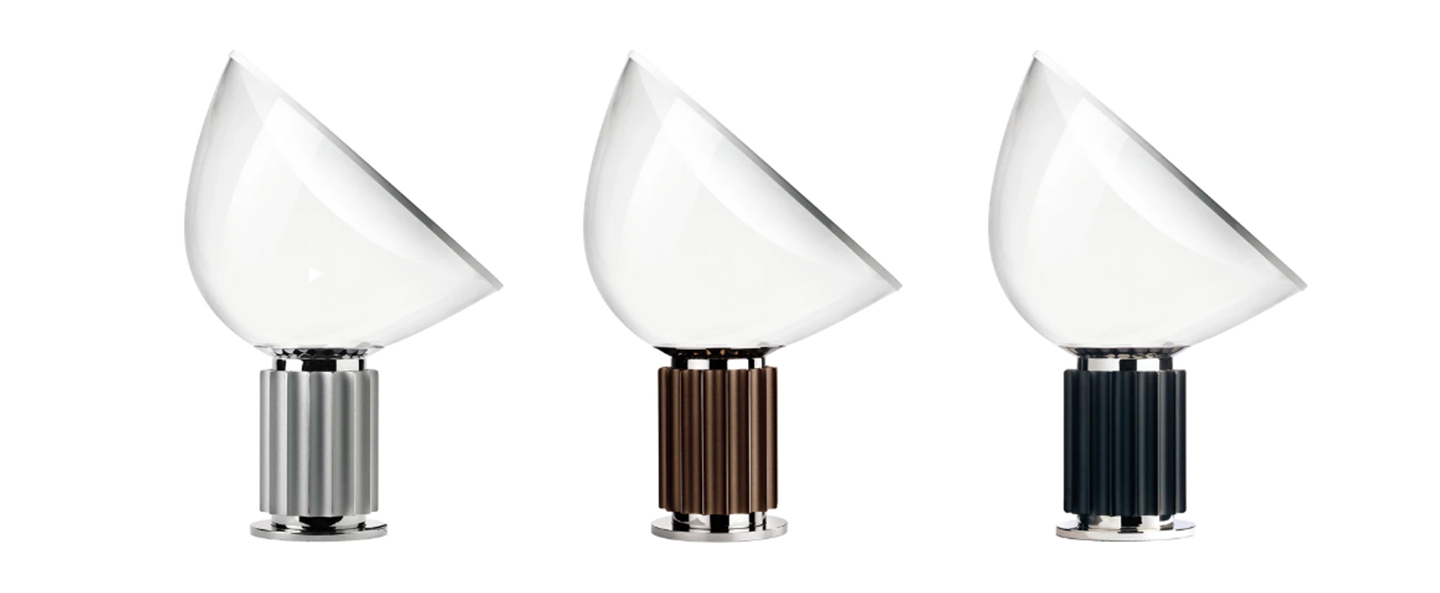 banner-image Lampe a poser taccia pmma bronze anodise led 2700k 1400lm o49 5cm h64 5cm flos normal