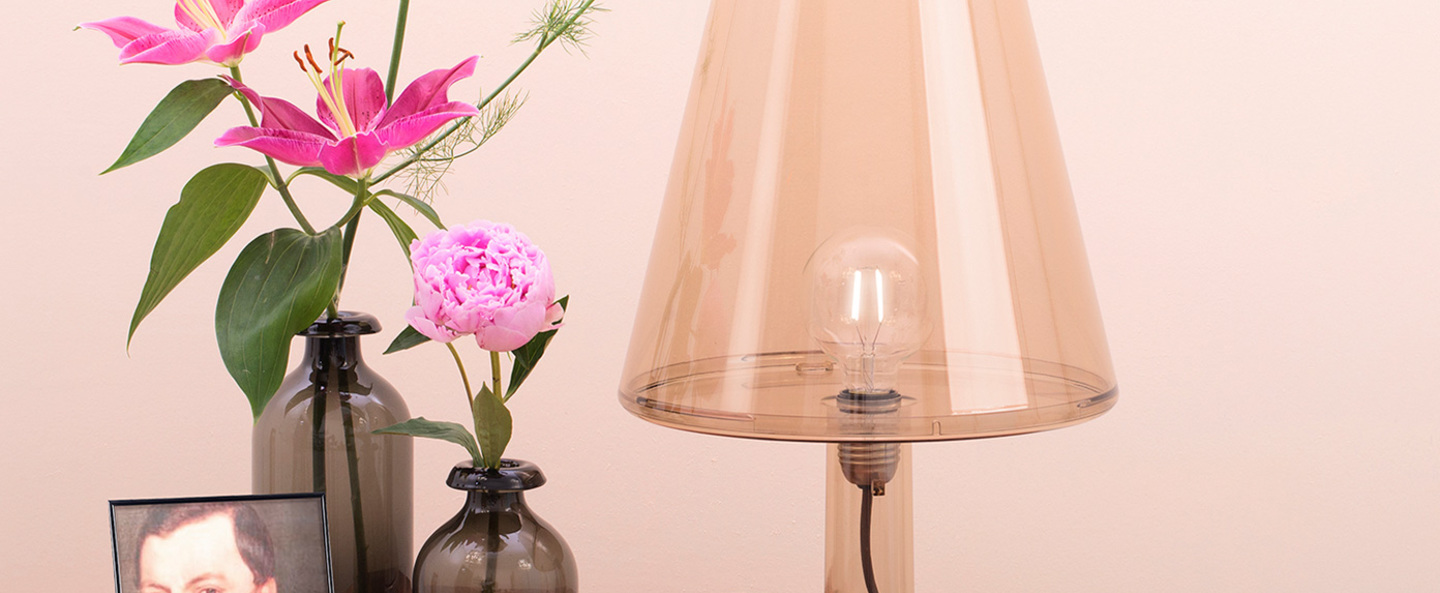 banner-image Lampe a poser trans parents bronze led o32 7cm h50 5cm fatboy normal