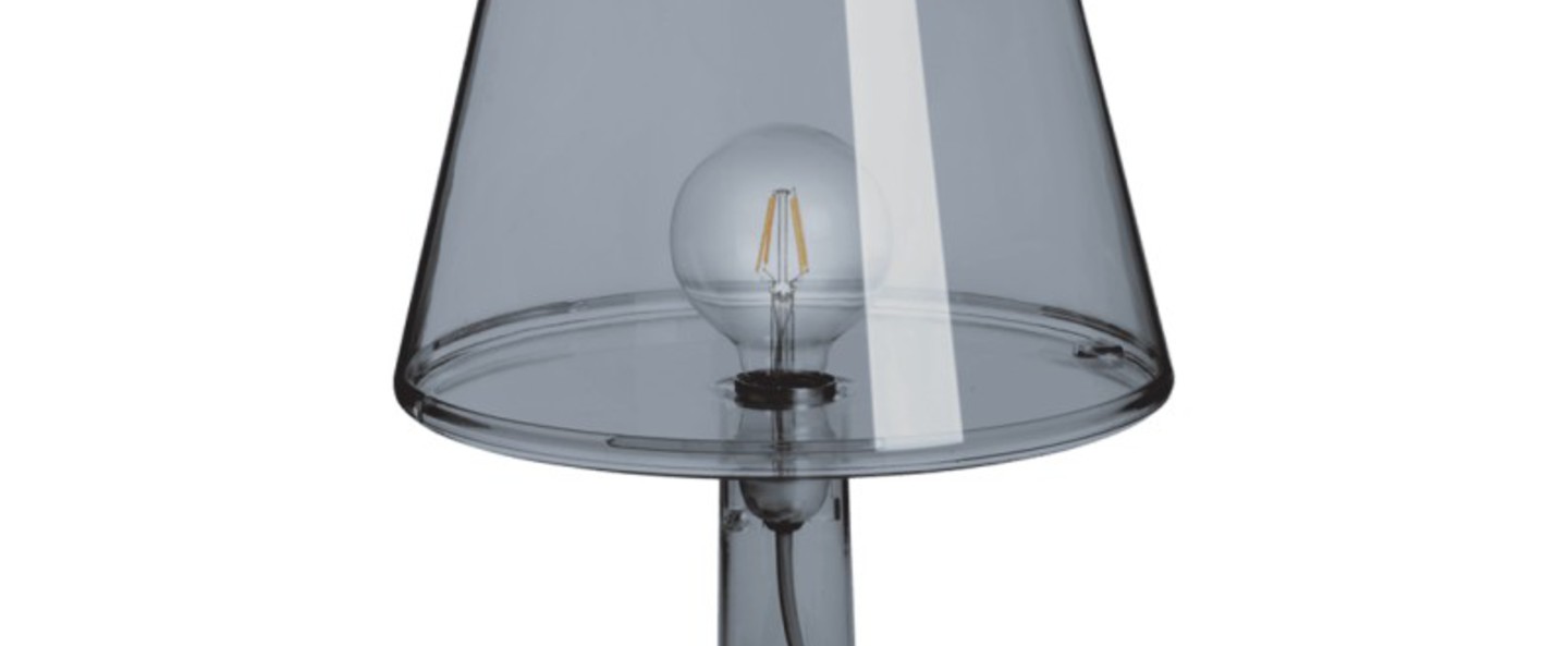 banner-image Lampe a poser trans parents gris led o32 7cm h50 5cm fatboy normal