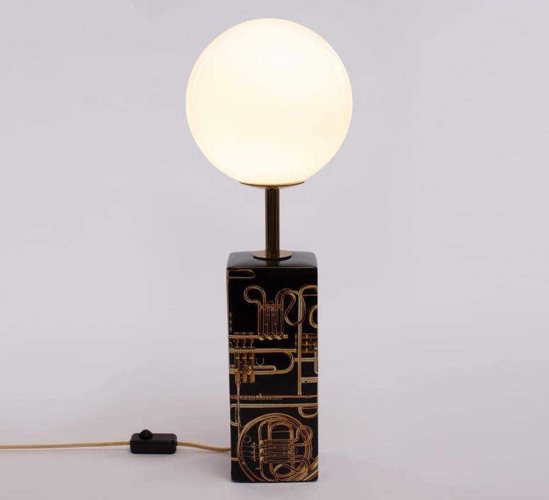 Trumpets toiletpaper home lampe a poser table lamp  seletti 15251  design signed nedgis 148754 product