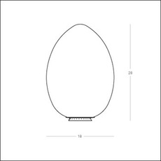 Uovo ufficio tecnico fontanaarte 2646 0 luminaire lighting design signed 14596 thumb