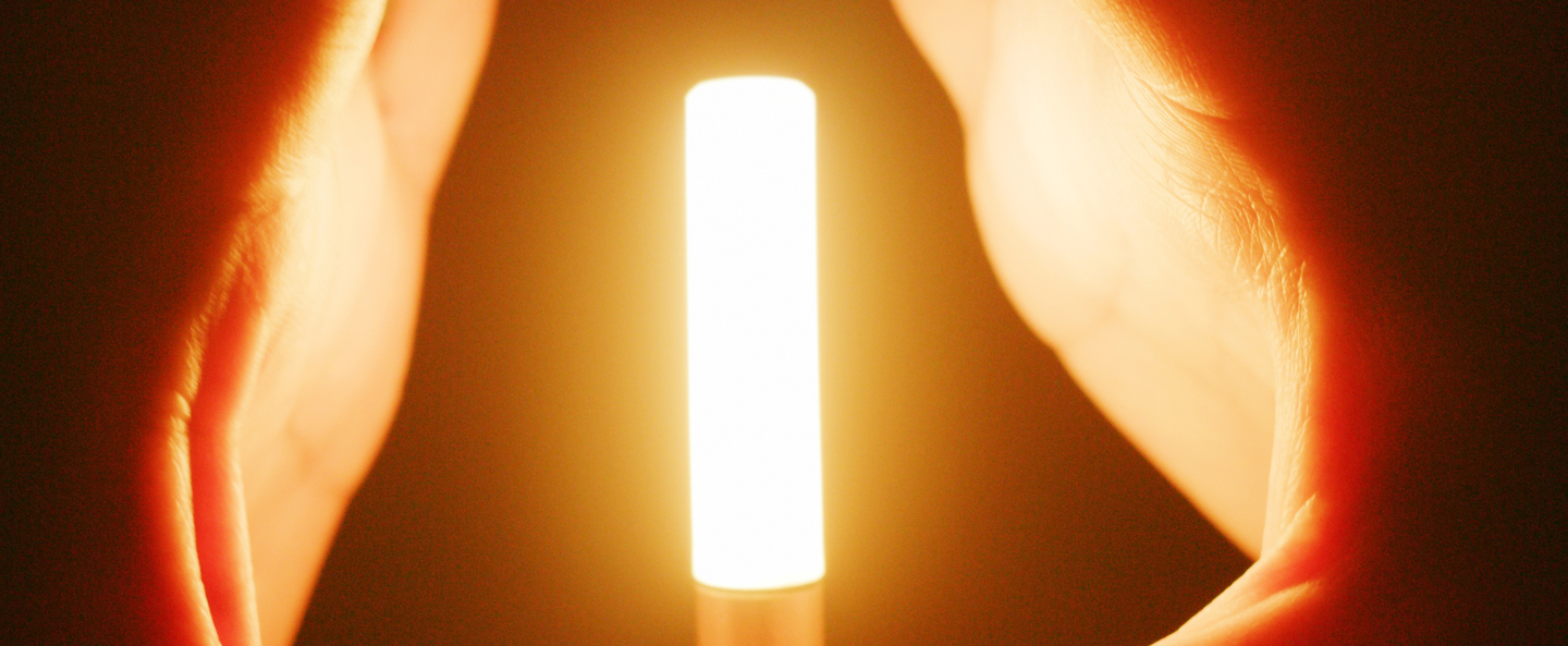 banner-image Lampe a poser wick dore led 2600k lm o12cm h26cm graypants normal