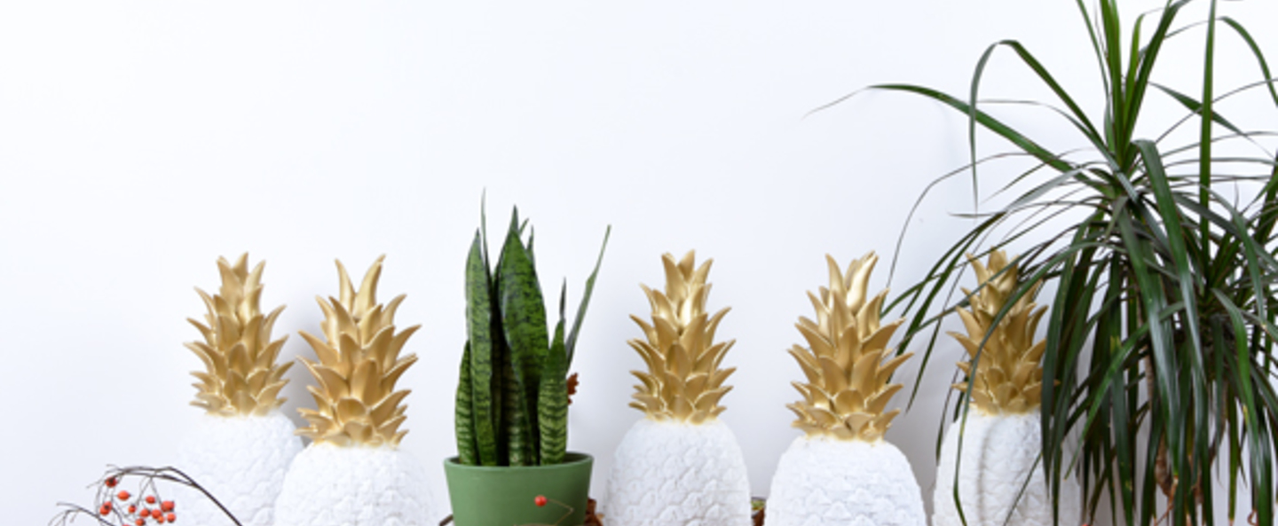 banner-image Lampe ananas pina colada or blanc h32cm goodnight light normal