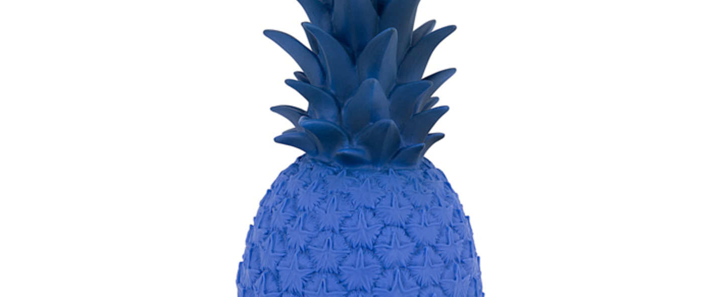 Lampe baladeuse ananas pina colada bleu glacier h32cm goodnight light normal