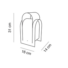 Fold out chargeur et cable usb inclus  lampe baladeuse  alma light 2140 011 9995 010  design signed nedgis 202499 thumb