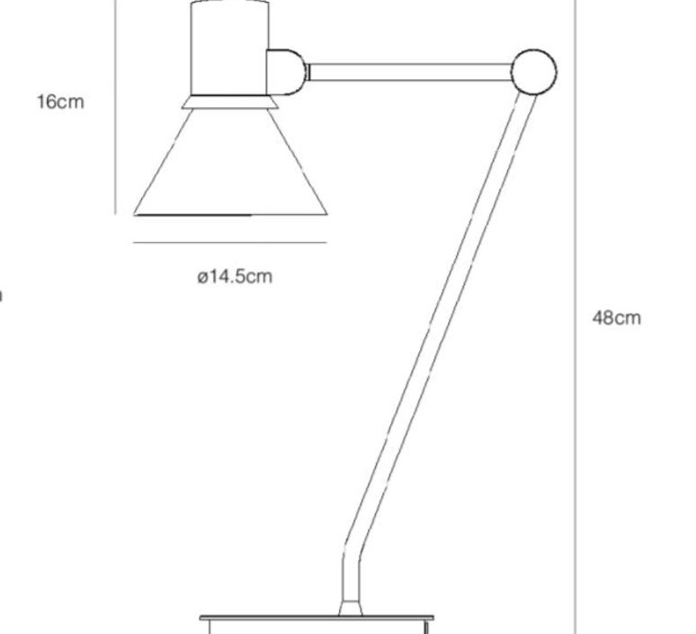 Desk lamp type 80 sir kenneth grange lampe de bureau desk lamp  anglepoise 32912  design signed nedgis 71472 product