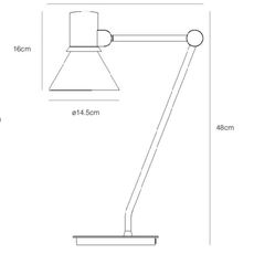 Desk lamp type 80 sir kenneth grange lampe de bureau desk lamp  anglepoise 32912  design signed nedgis 71472 thumb