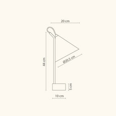 Lampe a poser rubi  lampe de bureau  robin 00967  design signed nedgis 202634 thumb