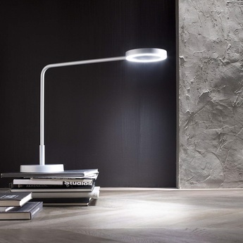 Desk lamp, Meta, white, H48,5cm, L55cm LED, 3000K, 1095lm Desk lamp, Meta, white, H48,5cm, L55cm LED, 3000K, 1095lm