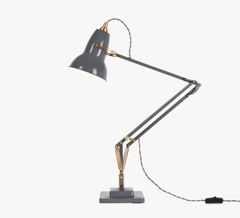 Original 1227 brass george carwardine anglepoise 31308 luminaire lighting design signed 26631 product