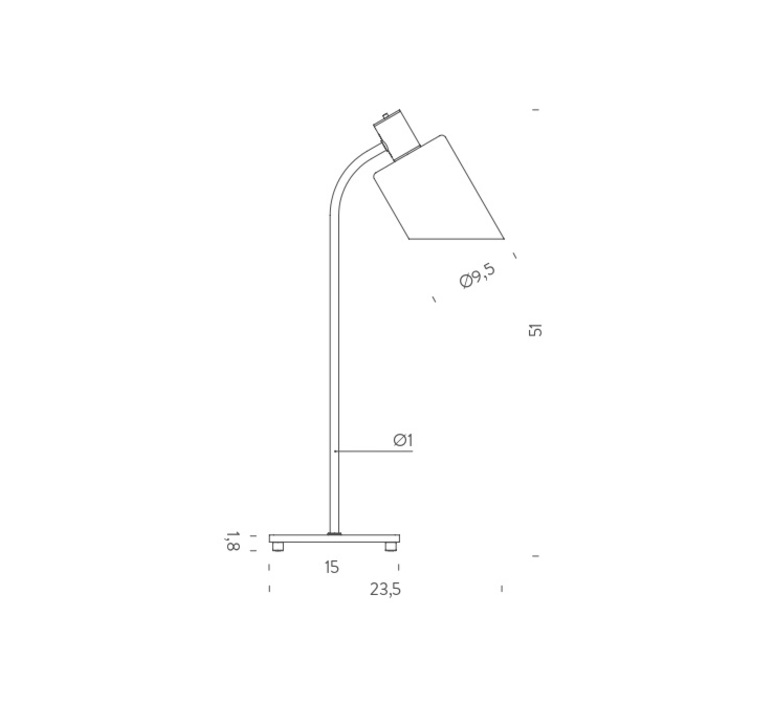 Reedition de charlotte perriand charlotte perriand lampe de bureau desk lamp  nemo lighting ldb edg 11  design signed nedgis 158872 product