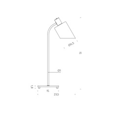 Reedition de charlotte perriand charlotte perriand lampe de bureau desk lamp  nemo lighting ldb edg 11  design signed nedgis 158872 thumb