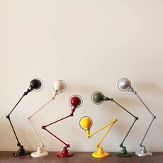 Signal 2 bras jean louis domecq lampe de bureau desk lamp  jielde si333 ral9011  design signed 53564 thumb