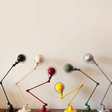 Signal 2 bras jean louis domecq lampe de bureau desk lamp  jielde si333 ral9011  design signed 79695 thumb