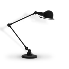 Signal 2 bras jean louis domecq lampe de bureau desk lamp  jielde si333 ral9011  design signed 107647 thumb