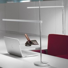 Lampe de bureau talak blanc ip20 3000k 1106lm 70cm h71cm artemide 104597 thumb