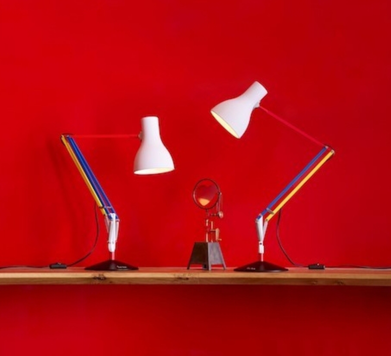 Type 75 paul smith edition three sir kenneth grange anglepoise 32140 luminaire lighting design signed 25969 product