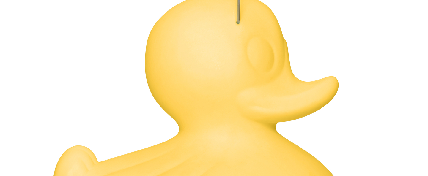 Lampe de sol d exterieur duck duck jaune led 290lm l50cm h50cm goodnight light normal