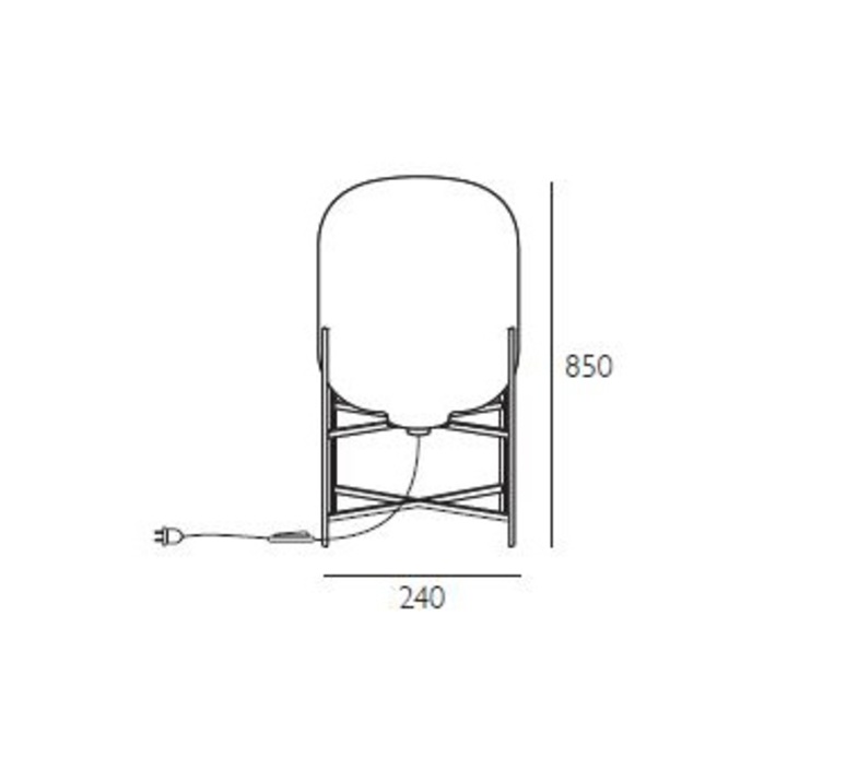 Oda medium sebastian herkner pulpo 3030 ww luminaire lighting design signed 81222 product