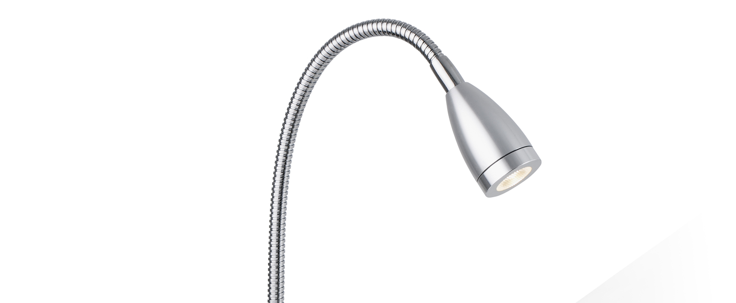 Lampe pince loke aluminium 3000k 120lm o6cm h24cm faro normal