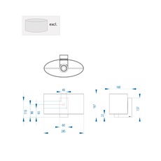 Napoli studio astro liseuse murale wall reading light  astro lighting 1185001 5014001  design signed nedgis 155202 thumb