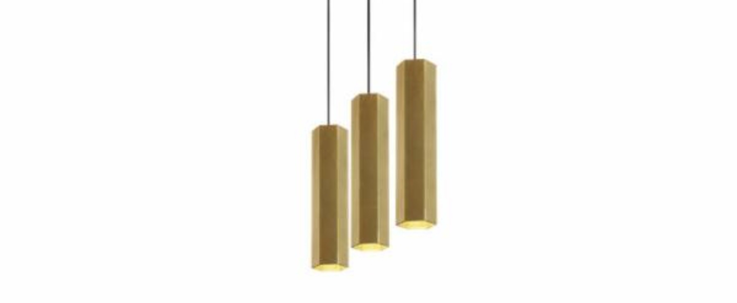 Lustre 3 suspensions hexo multi 3 0 par16 or 3 suspensions l90cm o7 7 wever ducre normal