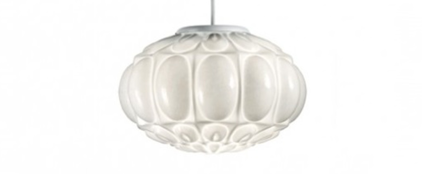 Lustre arabesque blanc o30cm h20cm mm lampadari normal