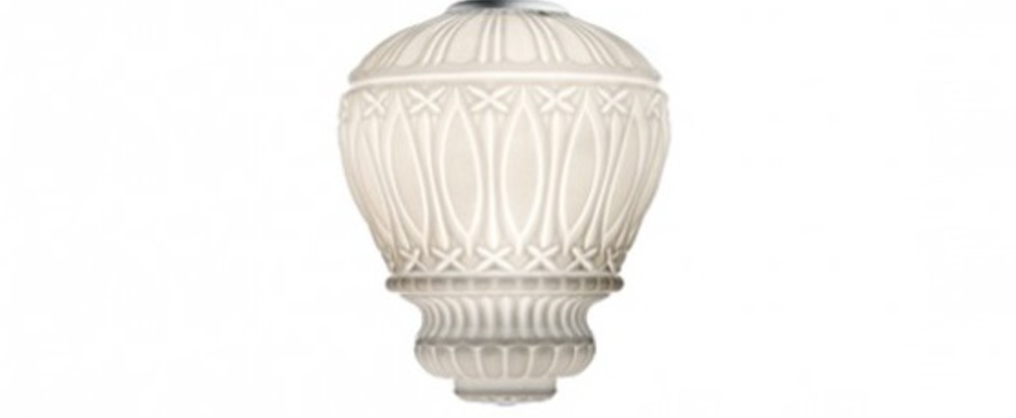 Lustre arabesque blanc o30cm h40cm mm lampadari normal