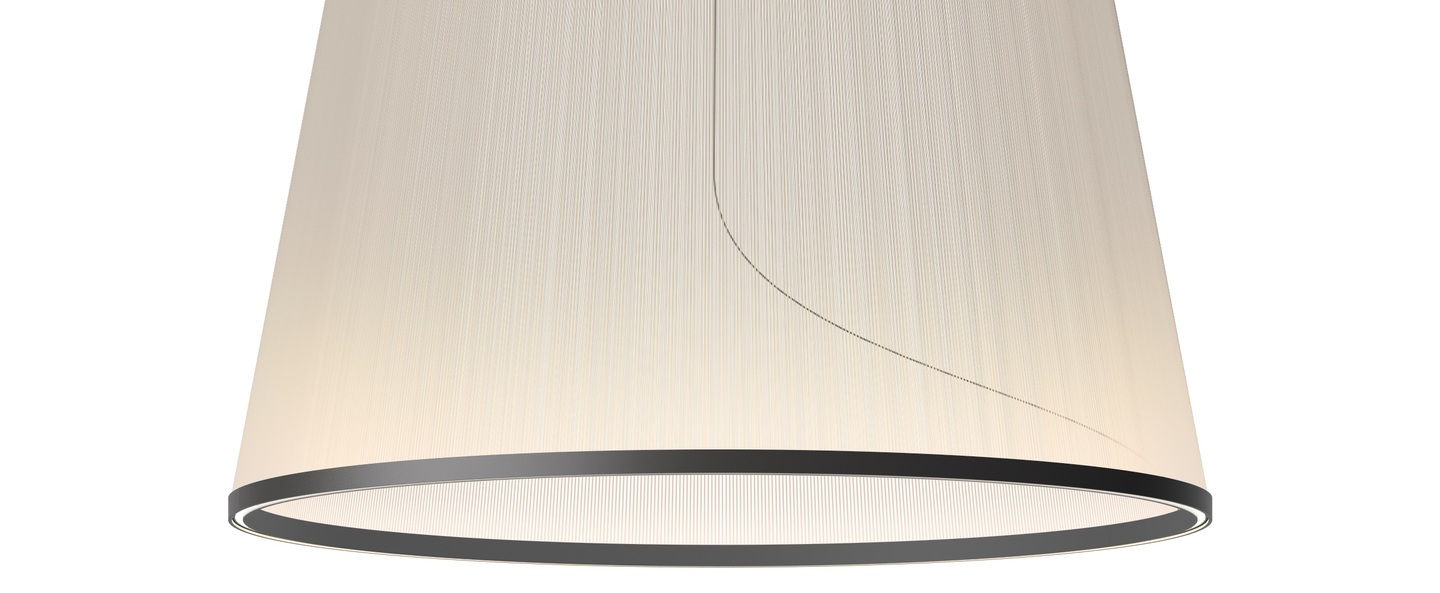 Lustre array 1880 beige led dim 2700k 9196 lm o124cm h190cm vibia normal