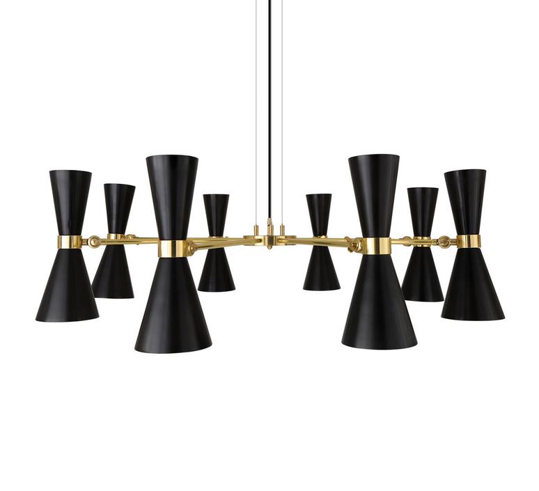 Cairo 8 bras studio mullan lighting lustre chandelier  mullan cairo 8 bras mlf187pcmbk  design signed nedgis 67517 product